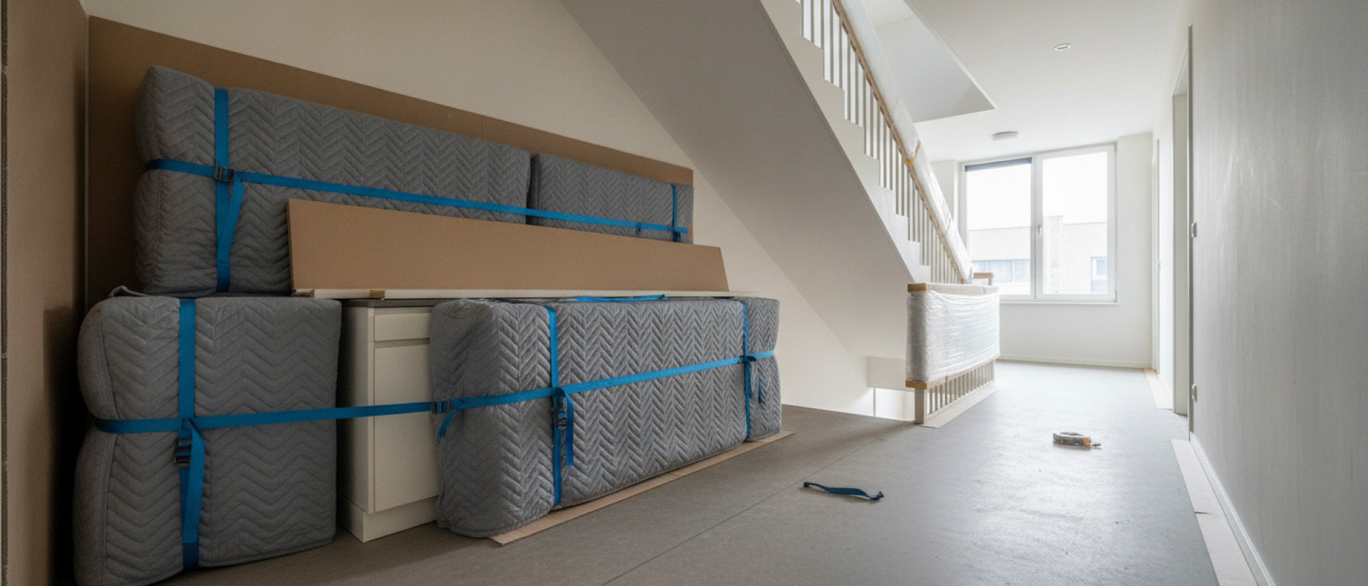 6 tips om keukenonderdelen veilig door lift, hal en trappenhuis te vervoeren.