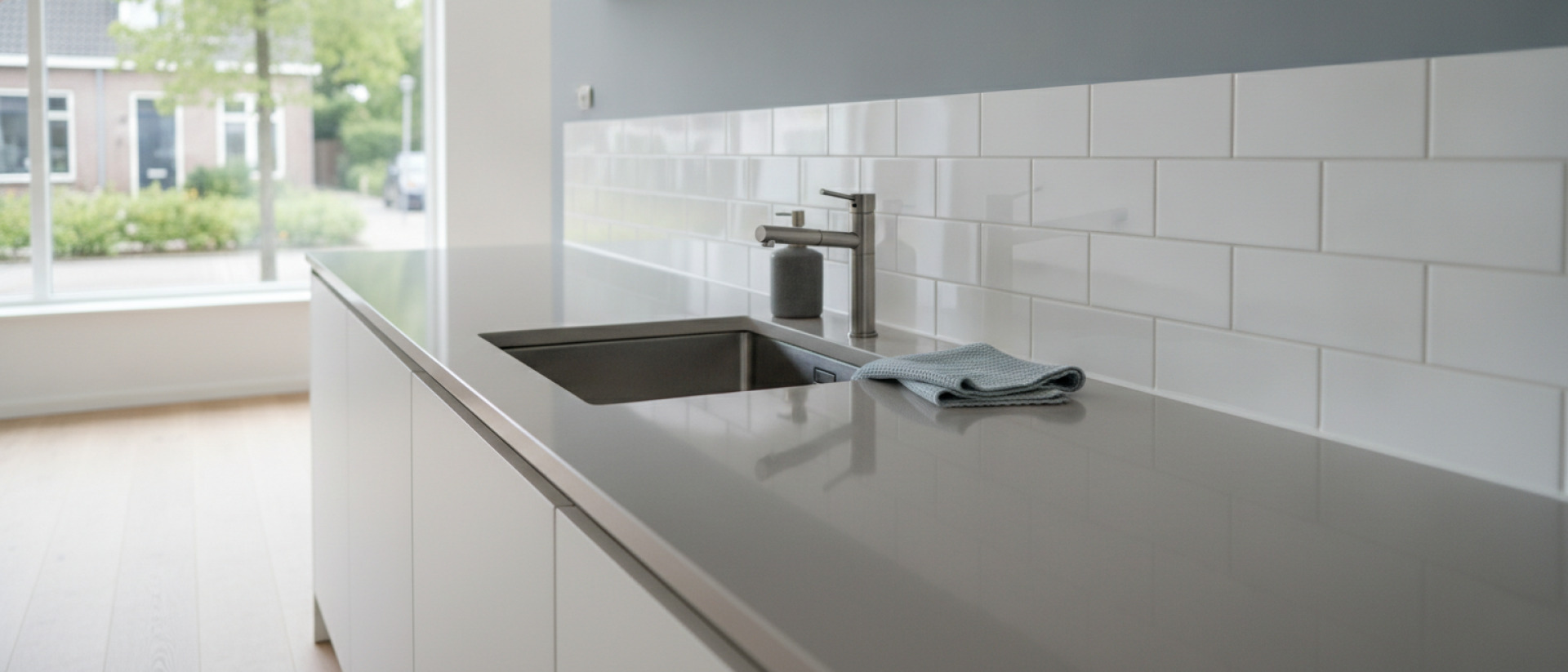 6 tips om oude kit rond spoelbak en achterwand zonder schade te vervangen.