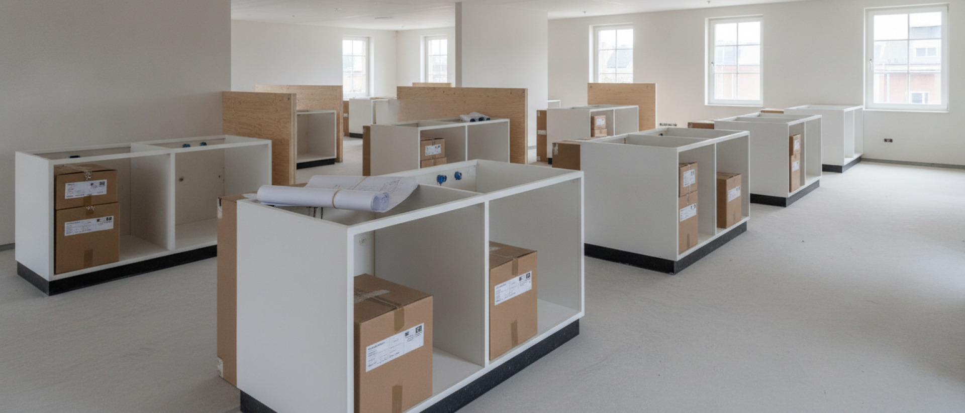 Wat seriematige keukenmontage per woning inhoudt
