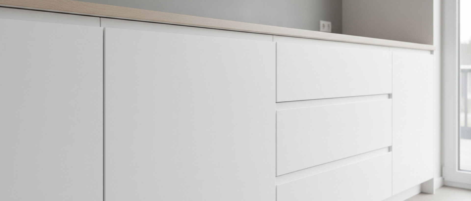 9 tips om nieuwe fronten strak op bestaande keukenkasten af te stellen.