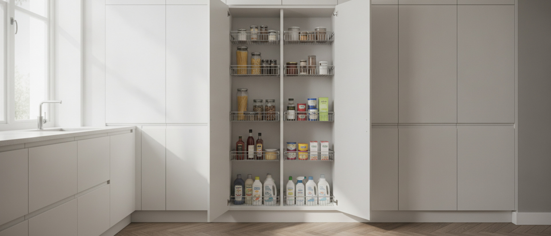 Apothekerskast installeren voor maximale opbergruimte