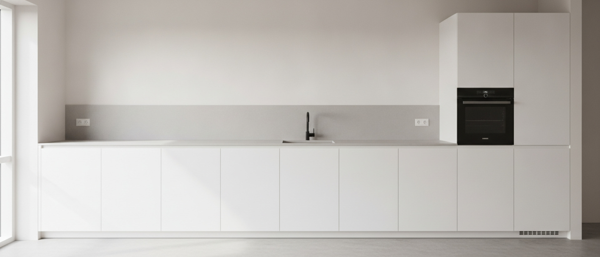 Wat een strakke aansluiting tussen keuken en wand betekent