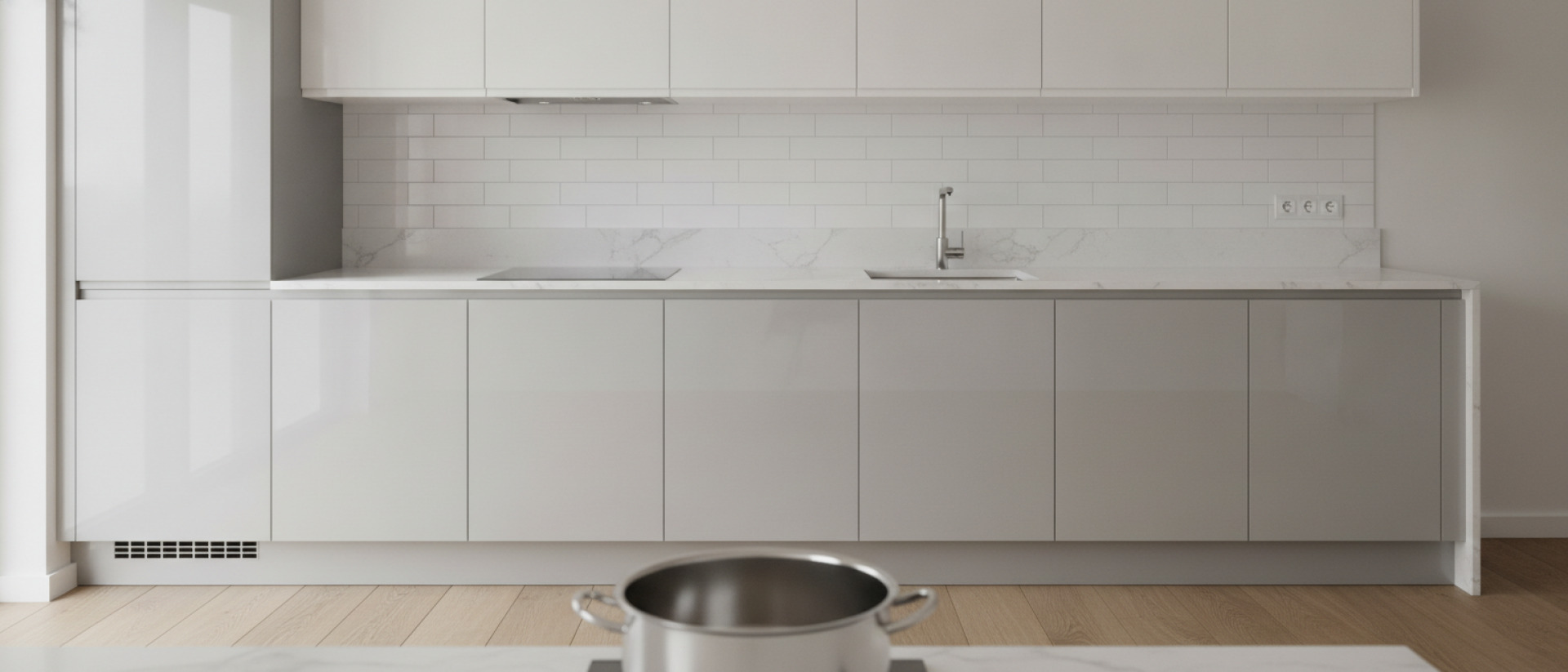Hoogglans keuken renoveren voor een moderne uitstraling