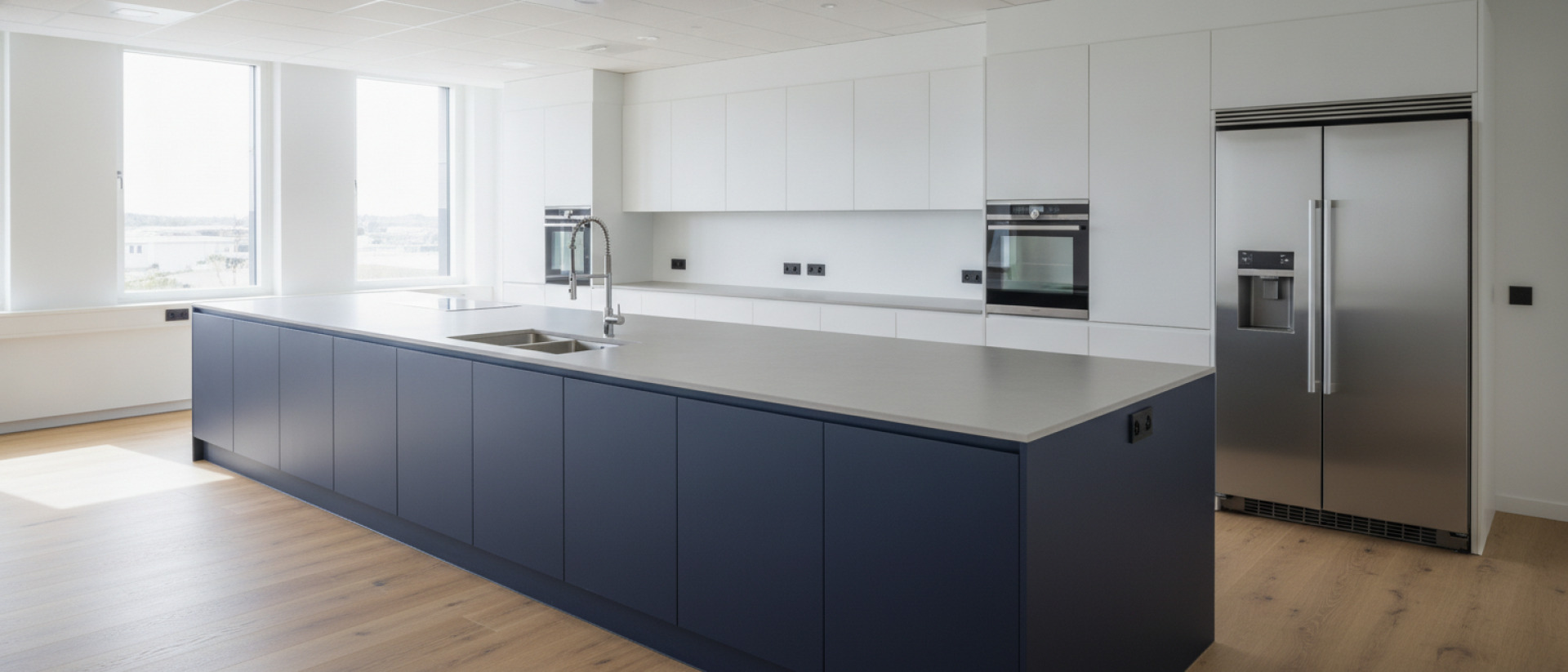 Keuken voor bedrijfspand kopen voor een praktische en representatieve werkplek