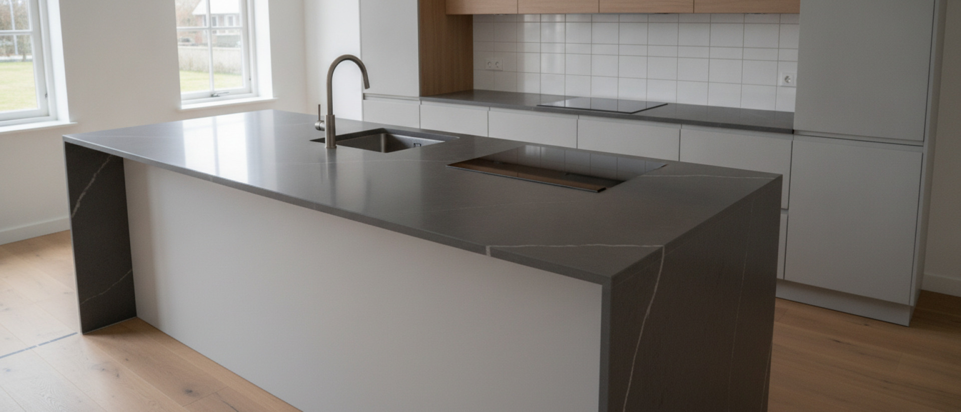 Keukenblad vervangen voor een frisse en sterke keuken