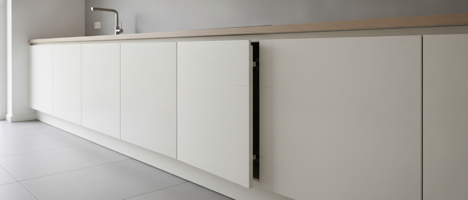 Keukendeur repareren Keukendeur repareren voor een keuken die weer soepel werkt