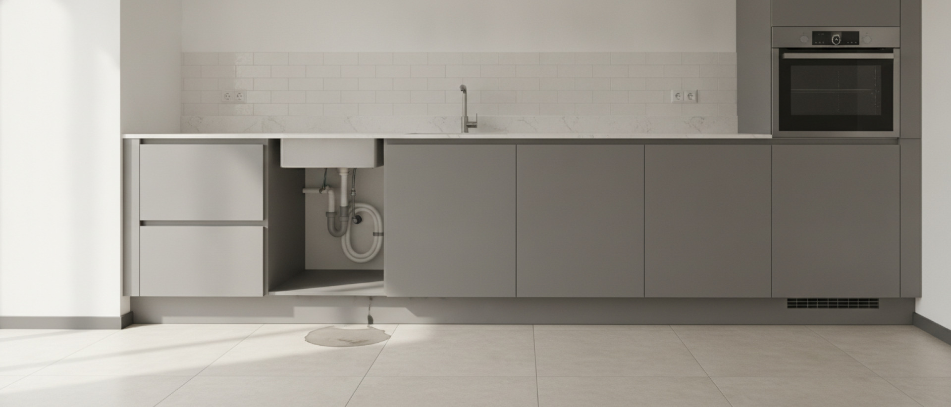 Keukenrenovatie na waterschade