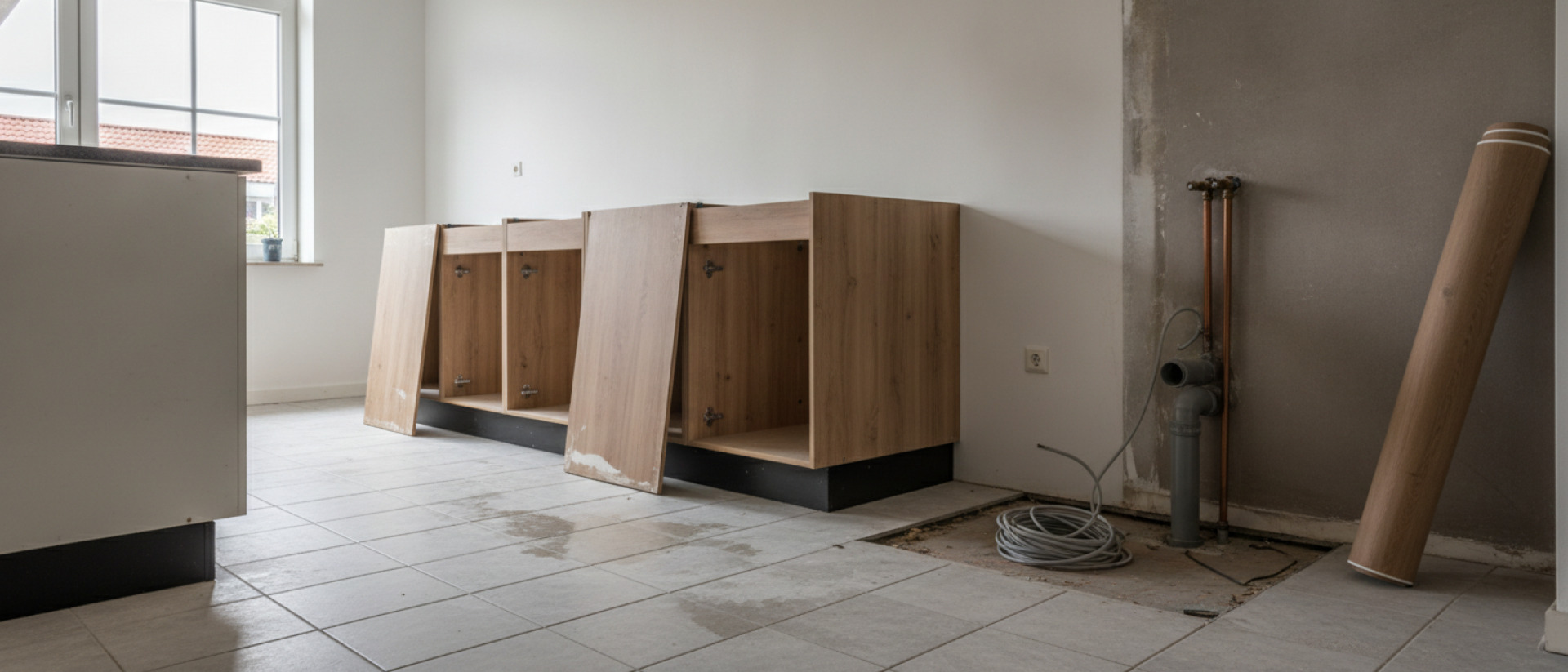 Keukenrenovatie na waterschade met blijvend herstel