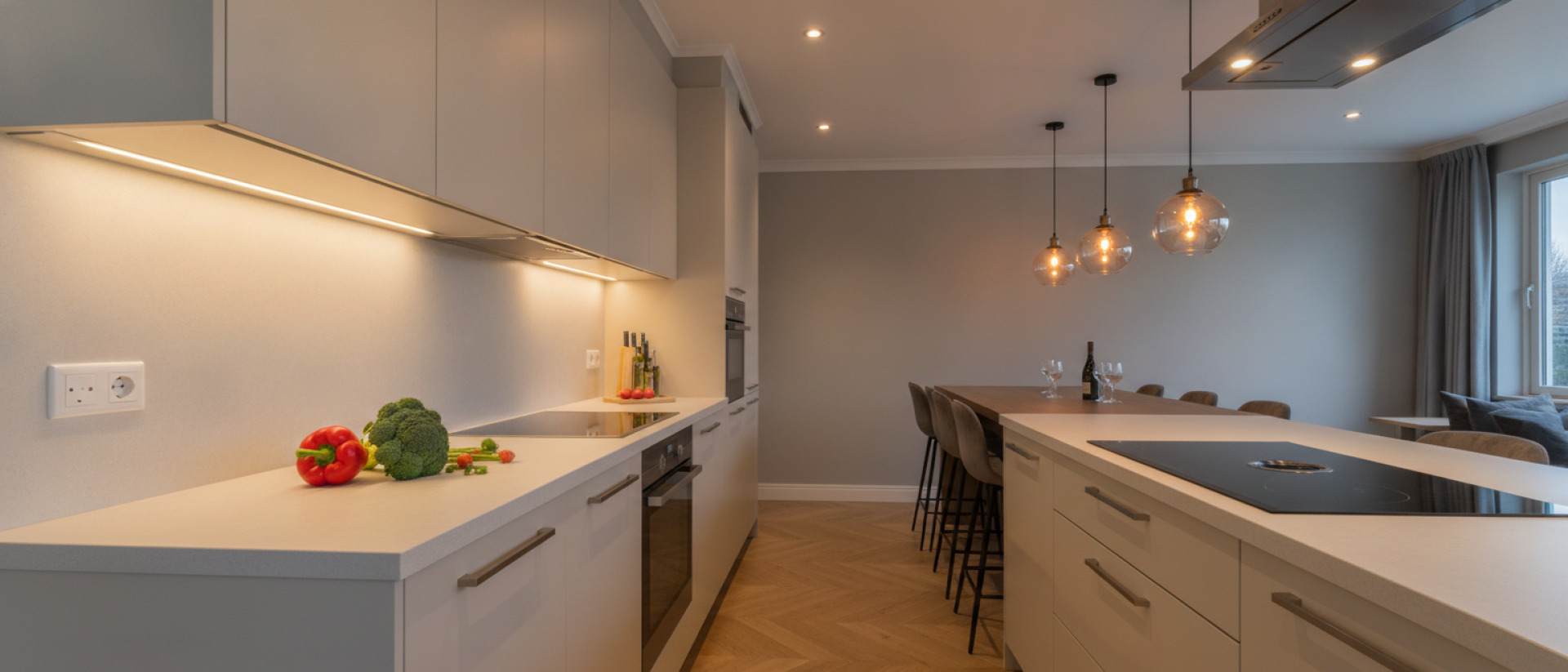 Keukenverlichting vernieuwen voor een veilige en sfeervolle keuken