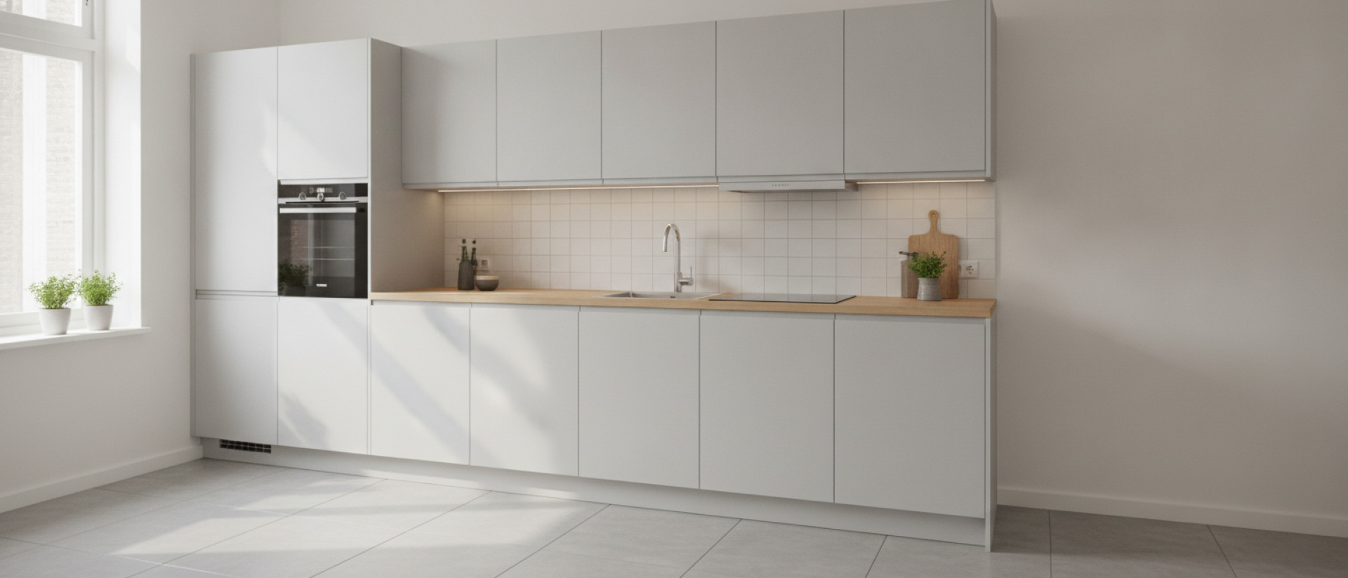 Kleine keuken kopen voor maximaal comfort op weinig ruimte