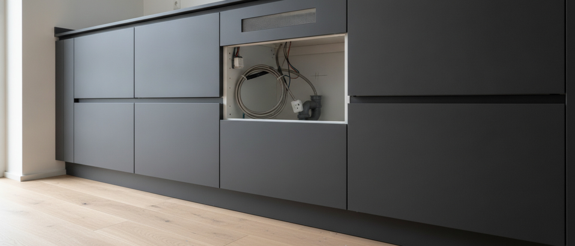 Stoomoven aansluiten in je inbouwkeuken
