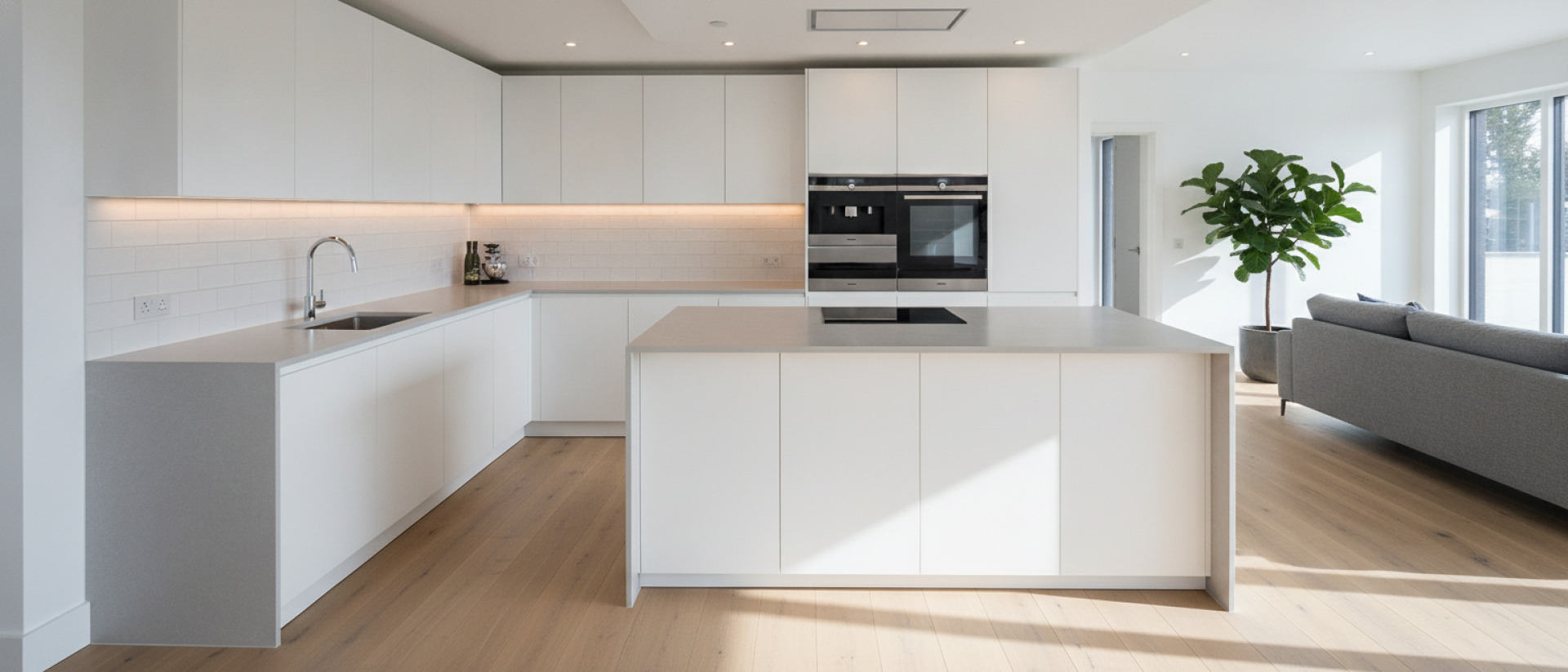 Turnkey keuken montage van ontwerp tot gebruiksklare keuken