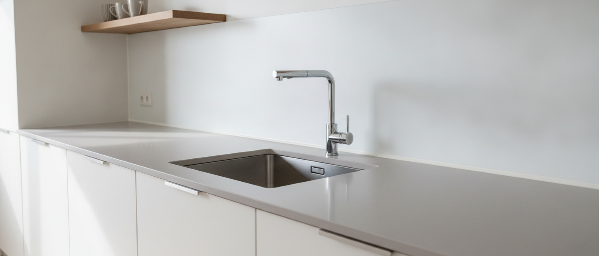 Droogtijd van kit in de natte zone van je keuken