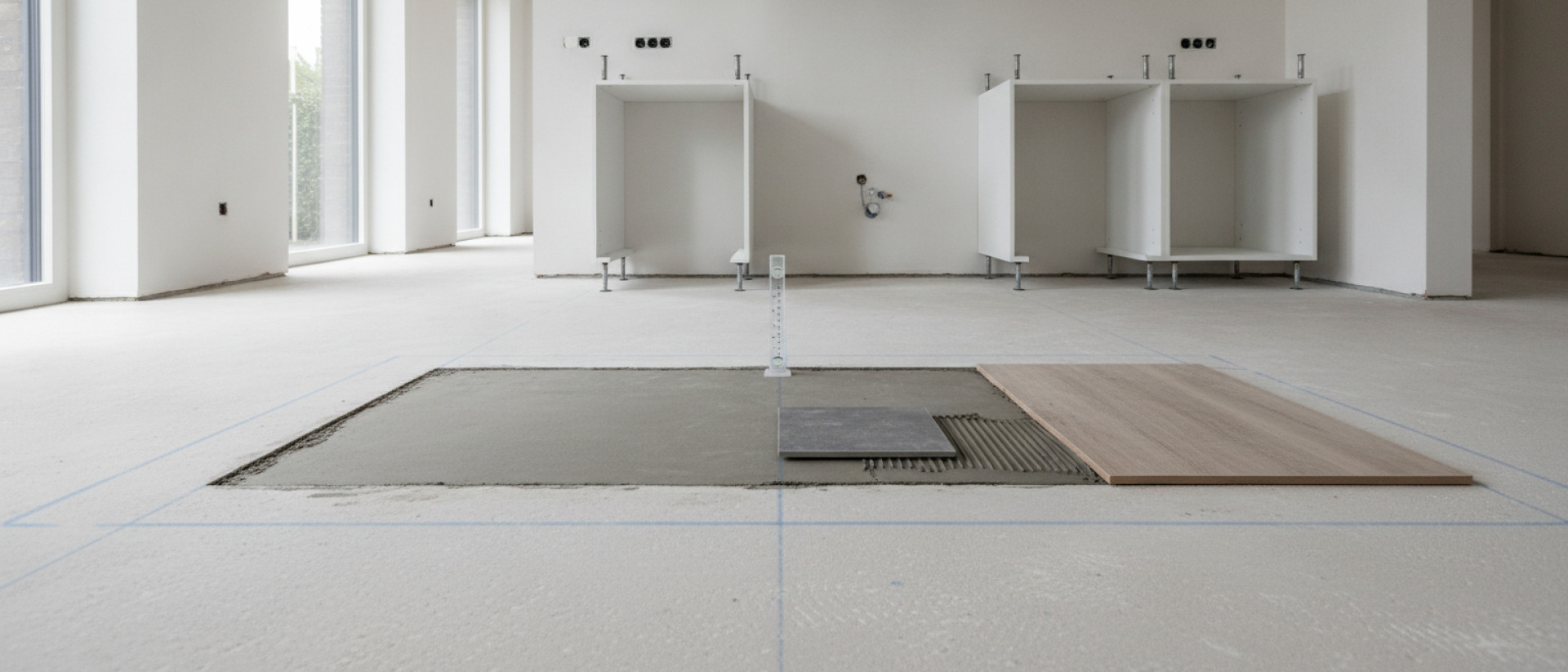 Waarom de afgewerkte vloerhoogte cruciaal is bij keukenmontage